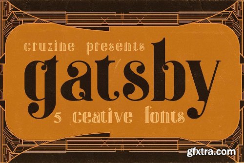 CreativeMarket Vintage Bundle 249 Fonts & 414 Logos 3264710