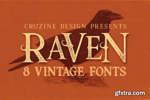 CreativeMarket Vintage Bundle 249 Fonts & 414 Logos 3264710