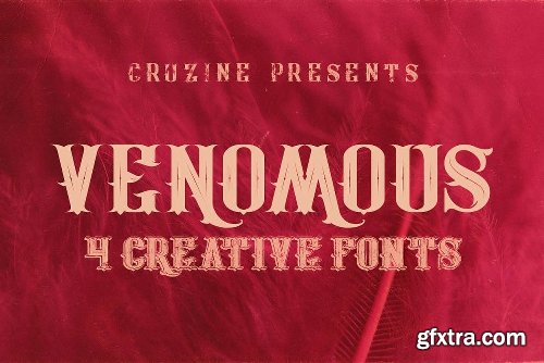 CreativeMarket Vintage Bundle 249 Fonts & 414 Logos 3264710