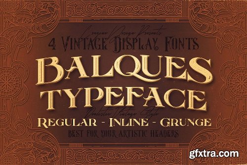 CreativeMarket Vintage Bundle 249 Fonts & 414 Logos 3264710