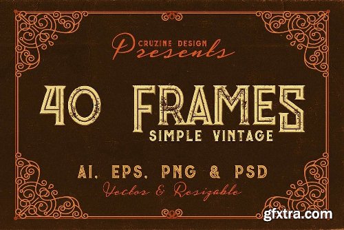 CreativeMarket Vintage Bundle 249 Fonts & 414 Logos 3264710