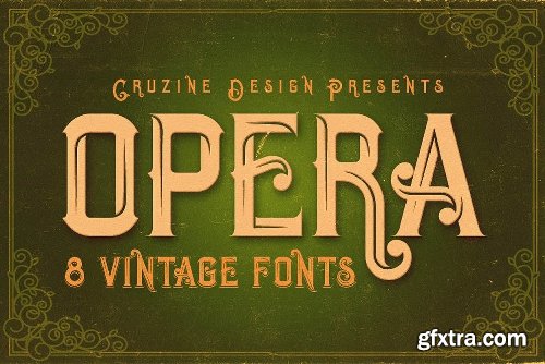 CreativeMarket Vintage Bundle 249 Fonts & 414 Logos 3264710