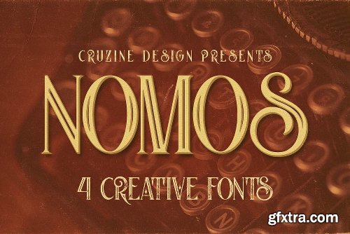 CreativeMarket Vintage Bundle 249 Fonts & 414 Logos 3264710