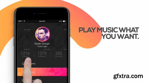 Videohive Music App Promo 11987620