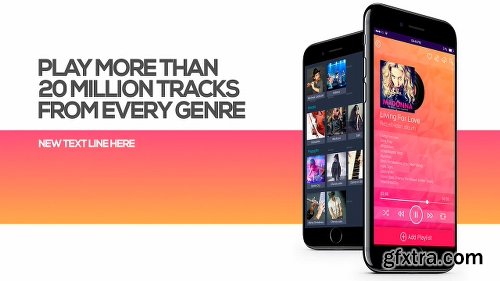 Videohive Music App Promo 11987620