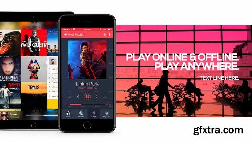 Videohive Music App Promo 11987620