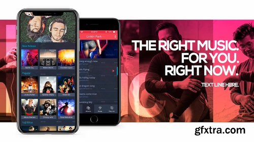 Videohive Music App Promo 11987620