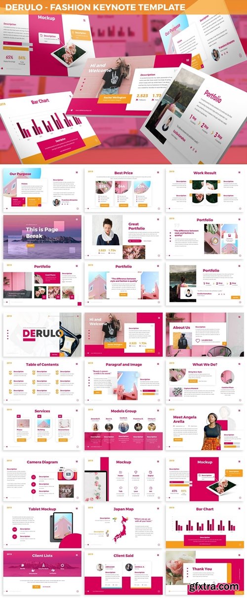 Derulo - Fashion Keynote Template