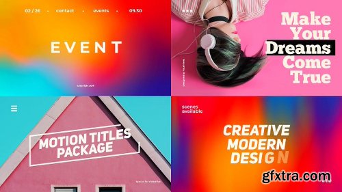 Videohive Typography Pack 23393332