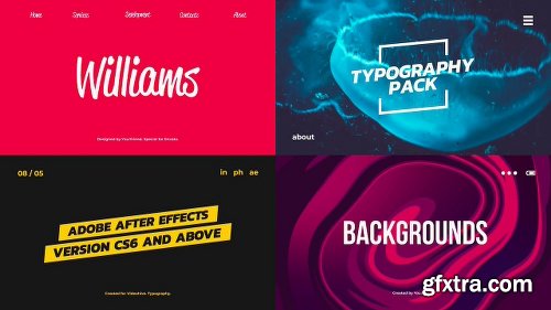 Videohive Typography Pack 23393332