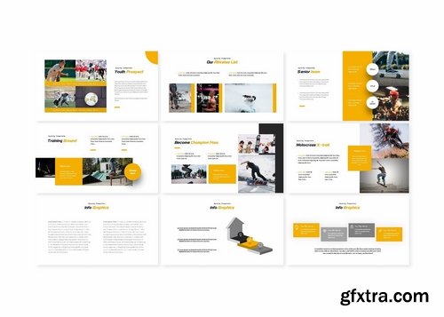 Sporty - Powerpoint Google Slides and Keynote Templates