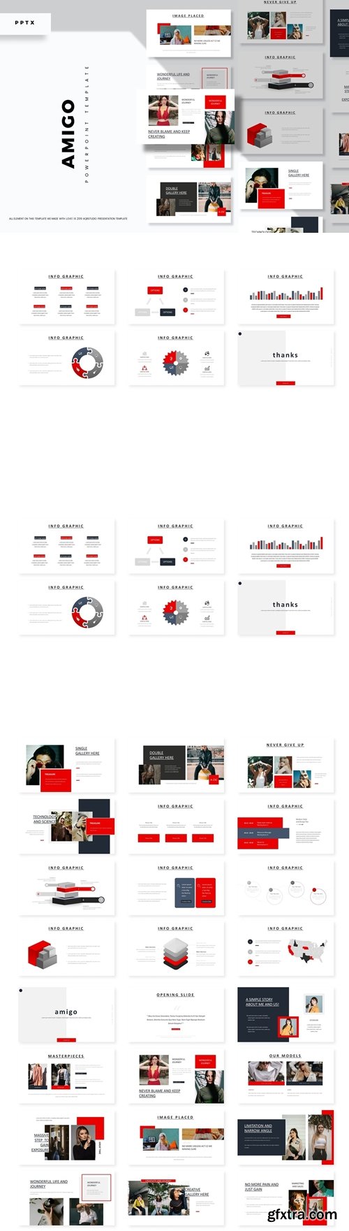 Amigo - Powerpoint, Keynote, Google Slides Templates