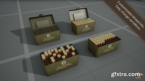 Ammo & Bullets Pack for Unreal Engine