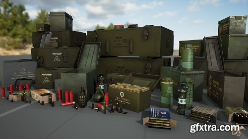 Ammo & Bullets Pack for Unreal Engine