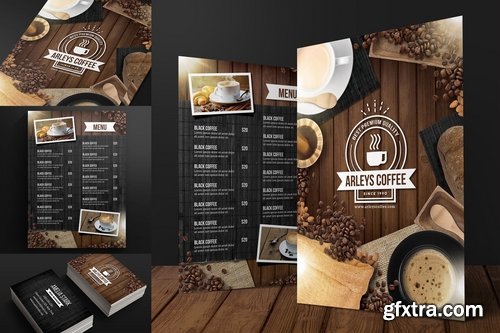 Coffee Menu + Business Card