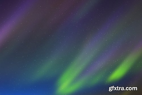 Aurora Space Backgrounds Vol.2