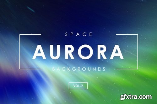 Aurora Space Backgrounds Vol.2