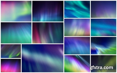 Aurora Space Backgrounds Vol.2