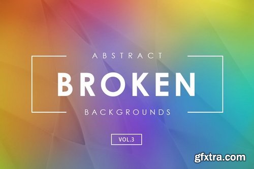 Broken Abstract Backgrounds Vol.3