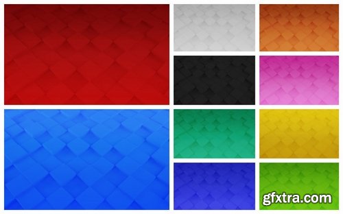 Cubes Abstract Backgrounds Vol.2