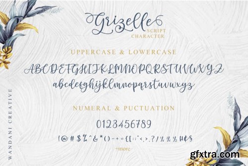 Hello Grizelle Duo Font Family - 2 Fonts