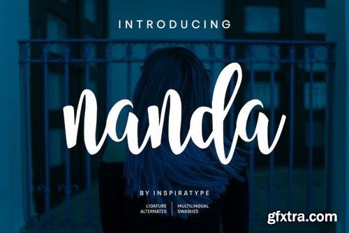 Nanda Script Font