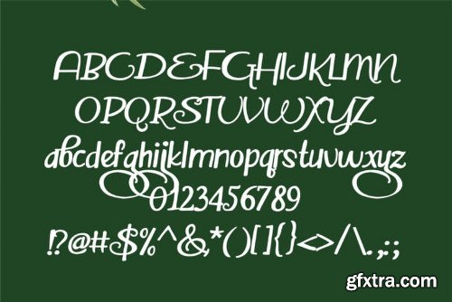 Evergreedy Font