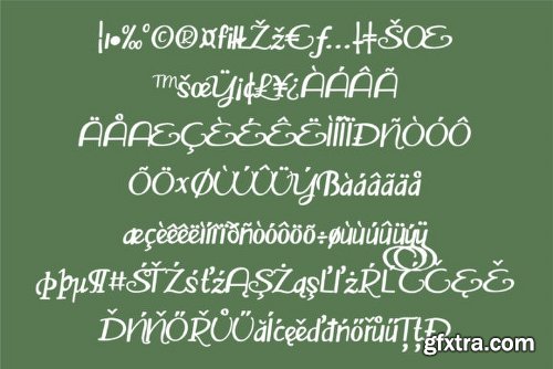 Evergreedy Font