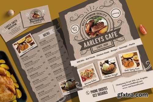 Cafe Menu Flyer