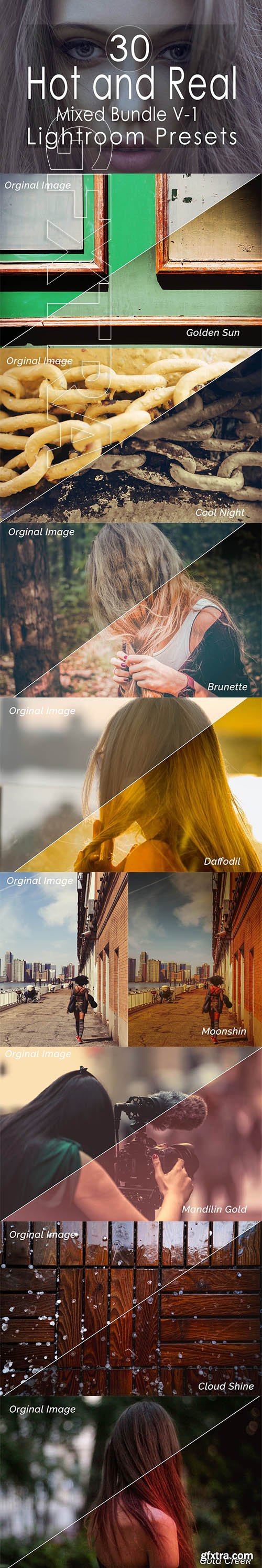 CreativeMarket - Hot and Real Mixed Lightroom Presets 3715558