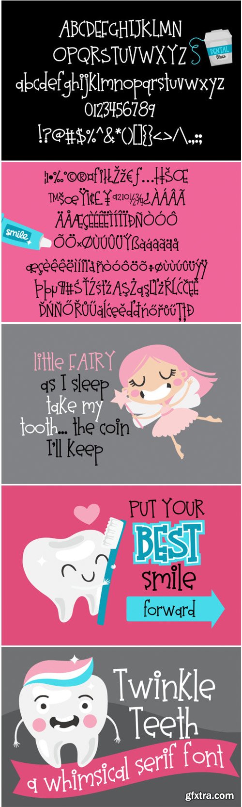 Twinkle Teeth Font