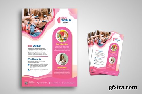 Child Kids Promo Flyer