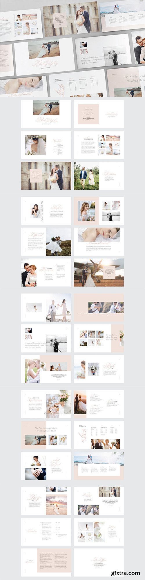 WEDDING PHOTOGRAPHY - Powerpoint Template V99