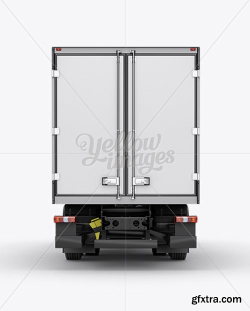 Truck HQ Mockup Back View 10774