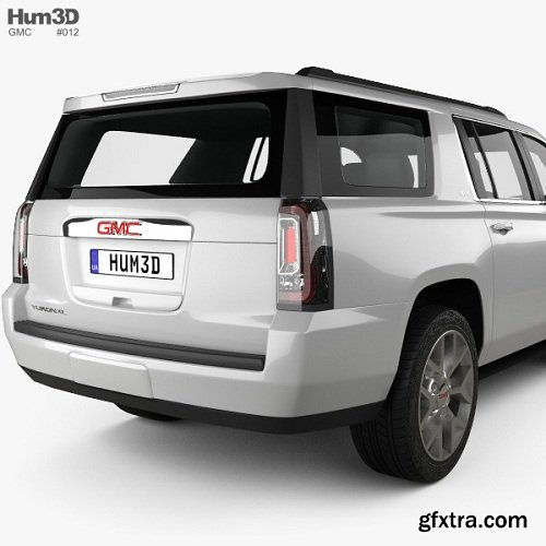 GMC Yukon XL 2014 3D Model