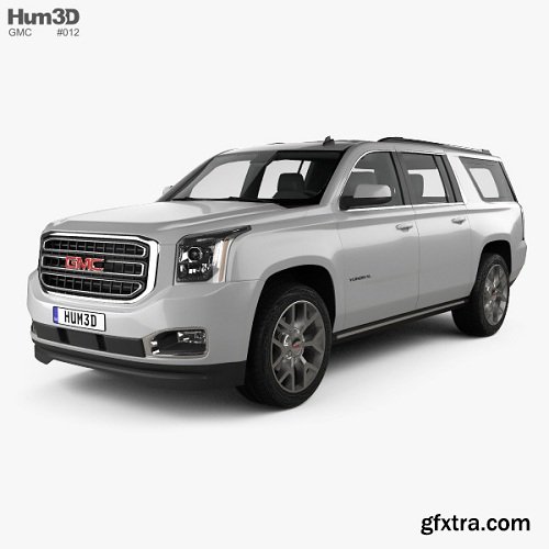 GMC Yukon XL 2014 3D Model