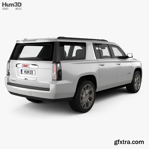 GMC Yukon XL 2014 3D Model