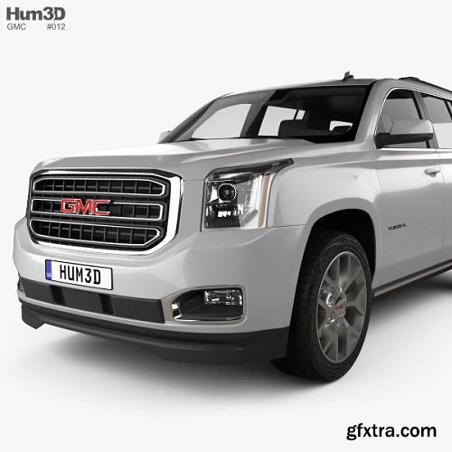 GMC Yukon XL 2014 3D Model