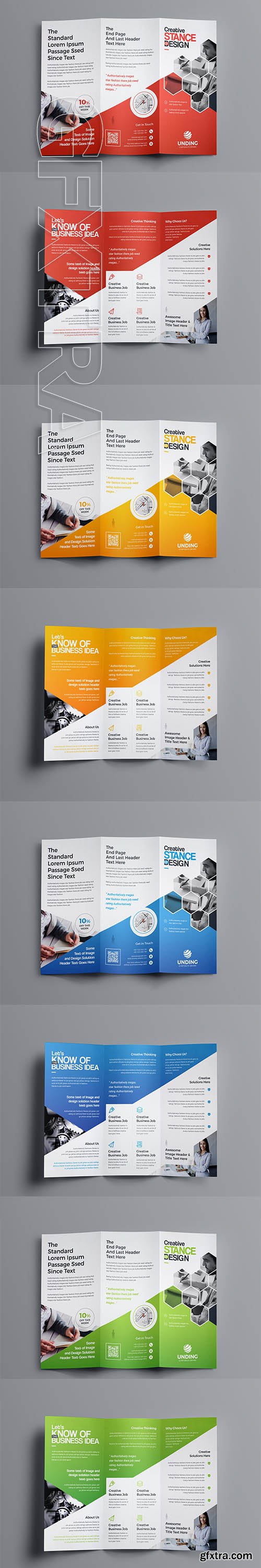 CreativeMarket - Tri-Fold Brochure 3119730