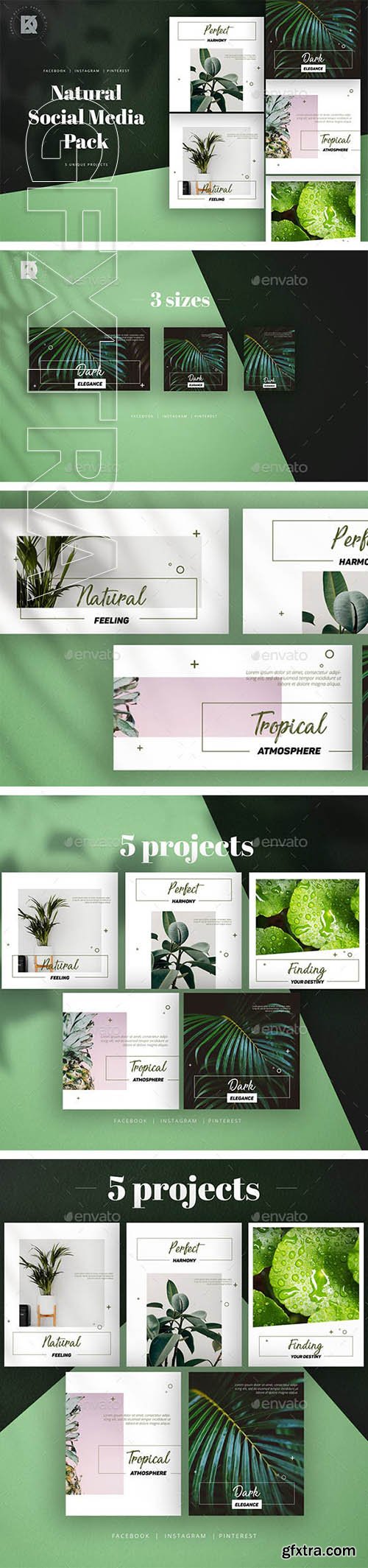 GraphicRiver - Natural Social Media Pack 23630231