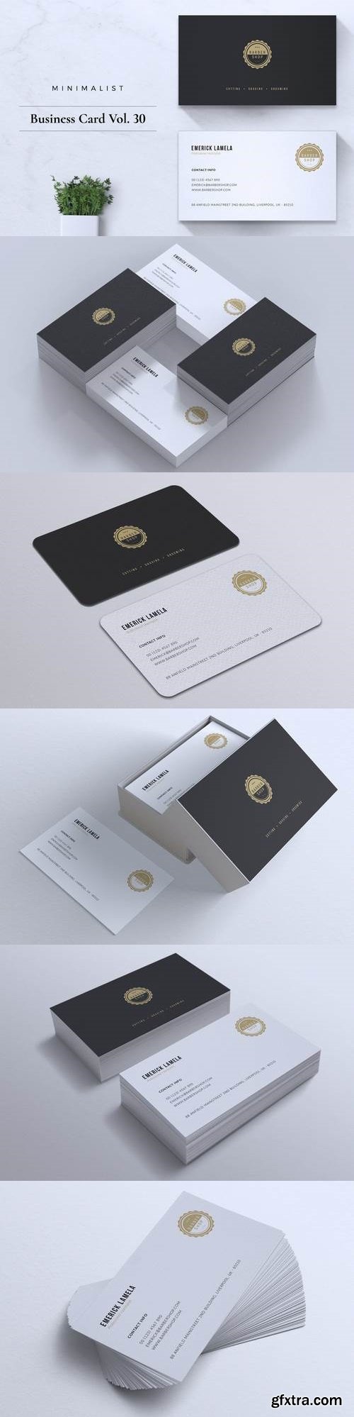 Minimalist Business Card Vol. 30