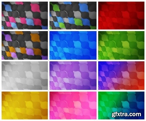 3D Unit Abstract Backgrounds Vol.2