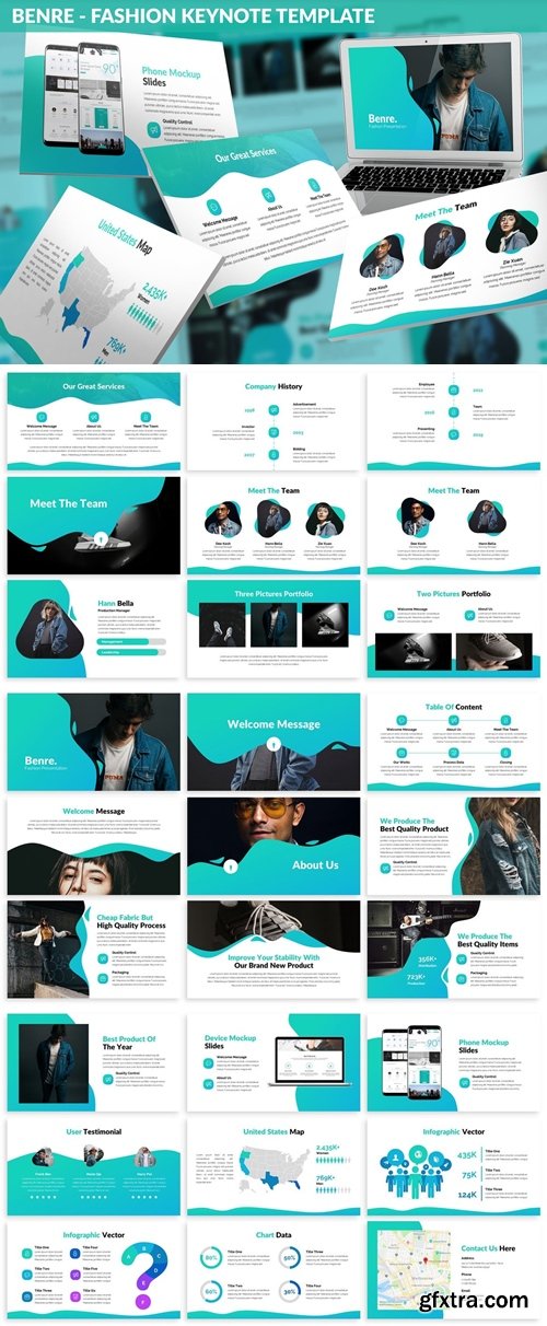 Benre - Fashion Keynote Template