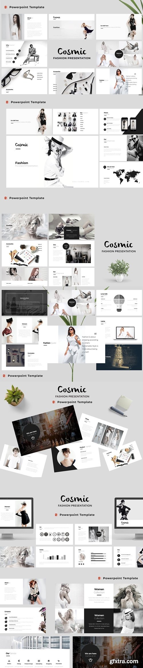 Cosmic - Fashion Powerpoint Template