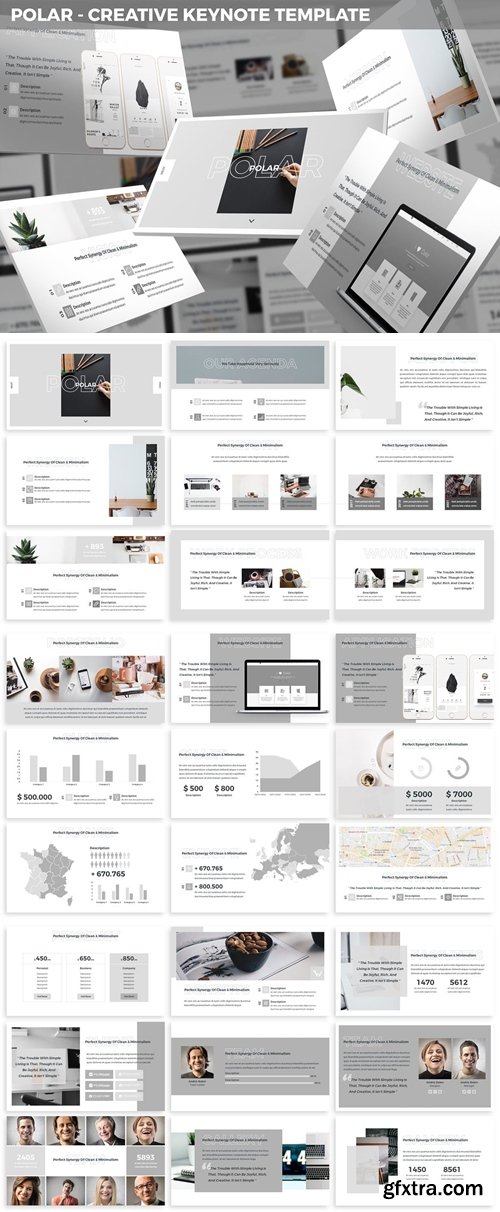 Polar - Creative Keynote Template
