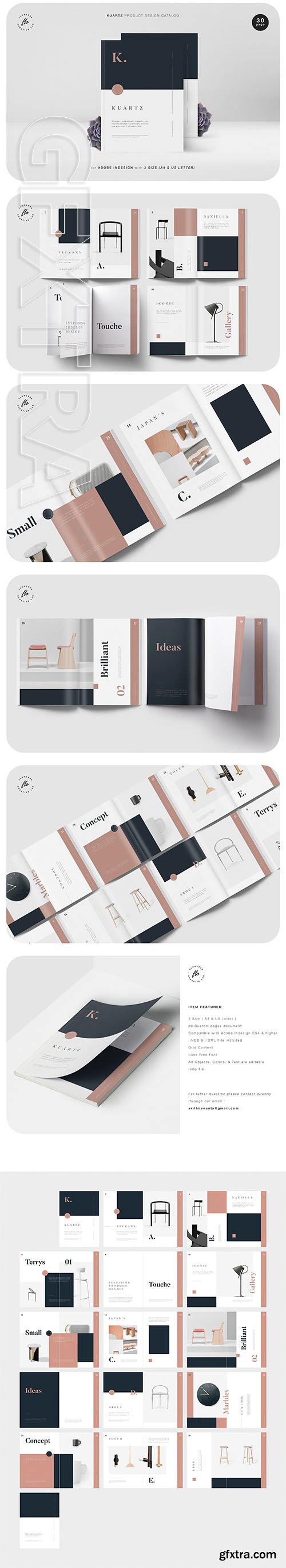 CreativeMarket - KUARTZ Product Design Catalog 3723756