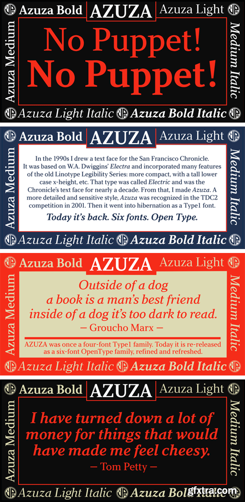 Azuza Font Family