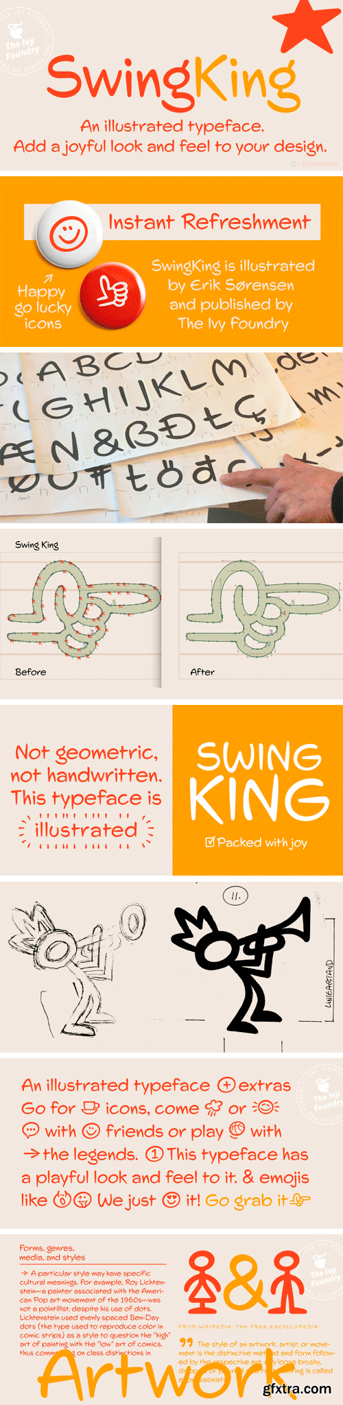 SwingKing Typeface