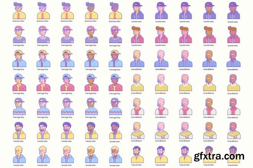 795 Diversity Avatars