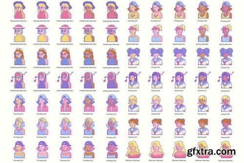 795 Diversity Avatars